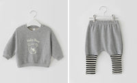 Two Piece Set Of Harem Pants For Infants And Toddlers