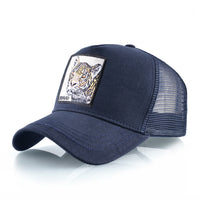 Simple Breathable Baseball Cap With Animal Embroidery