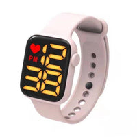 Touch Square Large Screen LED Electronic Watch