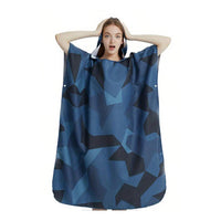 Cross-border Hot Selling Floral Hooded Laundry Quick-drying Towel Cloak Bathrobe Beach Towel Bathtub Pool Shawl Wholesale