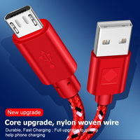 Suitable For Android Nylon Cloth Braided Data Cable