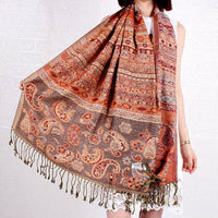 New Cashew Jacquard Air Conditioning Sunscreen Travel Shawl For Women