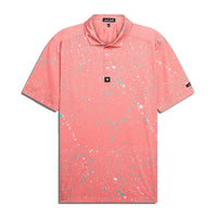 Men's Golf Polo Shirt Printed Sports T-shirt Table Tennis Feather Tennis Suit Quick-drying Top
