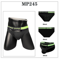 Men's Simple Printed Ring Laser Gradient Briefs