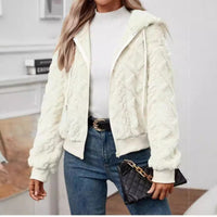 Hooded Knitted Coat Dinified Sweater Cardigan