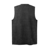 Men's American-style Letter Print Sleeveless Vest