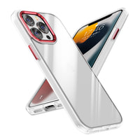 Transparent Lens Metal Large Hole Phone Case