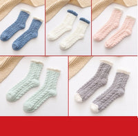 Women Thermal Fluffy Socks Autumn Winter Warm Socks