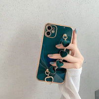 Simple Wristband Electroplating Love Bracelet Phone Case