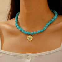 Fashionable Minimalist Retro Style Alloy Necklace For Women