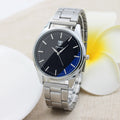 Hot Sun Pattern Steel Watch Men's Quartz Watch