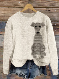 Christmas Style Loose Round Sweater