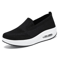 Women's Casual Shoes Breathable Flyknit Shock-absorbing