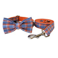 Orange Mesh Dog Rope Pet Collar Alloy Buckle