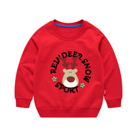 Children's Sweater Korean Style Sweatshirt Boys' Round Neck