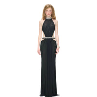 Elegant Fishtail Semi Luxury Backless Long Dress
