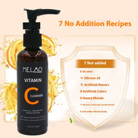 Vitamin C Facial Cleanser For Girls Deep Cleansing And Oil Controlling Moisturizing