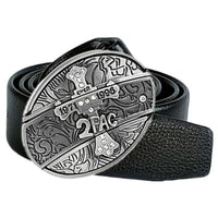 Smooth Buckle For Self-defense Trendy Punk-style Belt Buckle With A Distinctive Look