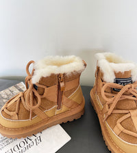 Fleece-lined Warm Boys Toddler Shoes