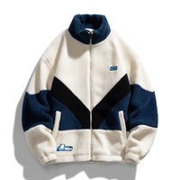 Lamb Wool Polar Fleece Cotton-padded Jacket