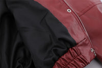 Men's American-style Pu Leather Jacket