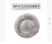 Round Long Hairy Autumn And Winter Nest Pad Cat Mattress
