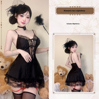 Lace Seduction Slip Nightdress