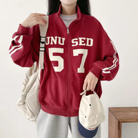 Design Sense Niche Couple Coat High Street Two Bars Raglan