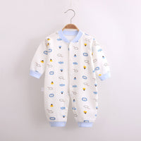 Children's Fashion Combed Cotton Printed Jumpsuit