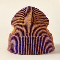 Women's Fashionable Striped Knitted Hat