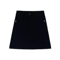 High Waist Slit Elastic Half-body Vintage Sheath Skirt Anti-exposure