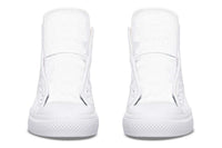 Printed Couple High Top Canvas Shoes