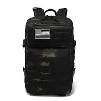 Outdoor 45L Tactical Backpack Hiking Mens And Womens Shoulder Bag