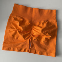 High Waist Stretch Breathable Quick-drying Running Seamless Shorts Sports Yoga Shorts