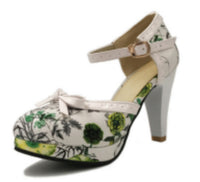 Belt Buckle High Heel Baotoe Women's Shoes