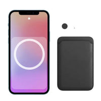 Magnetic Attraction Leather Card With Animation Sleeve Phone Case