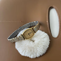 Retro Wine Barrel Steel Watch Women