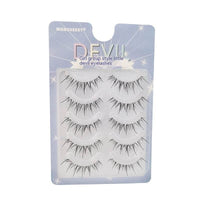 Little Devil Mixed Blood Feeling Eyelash One Piece Thin Sheer Root