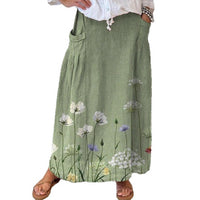 Casual Retro Floral Print Holiday Sundress