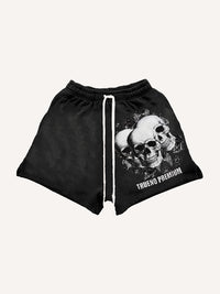 Men's Lace-up Shorts Casual Sports Five-point Pants
