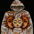 Fashion Casual Printed Polyester Sweater
