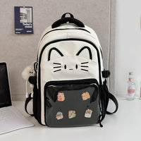 Korean Version Cartoon Large Capacity Casual Backpack