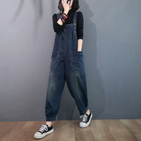 Large Size Loose Fashion Jumpsuit Trendy Casual