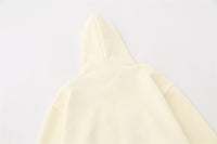 Embroidered Five-pointed Star Hooded Sweater For Men