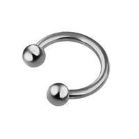 European And American Anti-allergy C- Shaped Horseshoe Ring Nose Stud