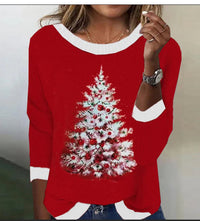 Casual Fashion Trends High Quality Color Matching Long Sleeve