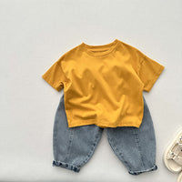 Japanese Style Simple Retro Baggy Pants
