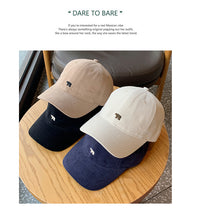 Cotton Wide Brim Face-looking A Little Retro Peaked Cap