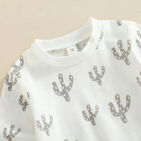 New Children Cartoon Printed Casual Suit