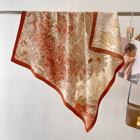 Spring Square Large Kerchief Thin Scarf